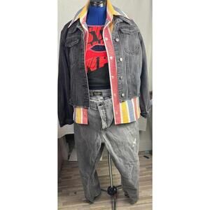 Urban Star Premium Gray Denim Jeans | Men’s 42x32 | Relaxed Fit Stretch